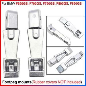 Passenger Footpeg Mounts(Rubber cover NOT included) For BMW F650GS/F750GS/F850GS - Picture 1 of 9