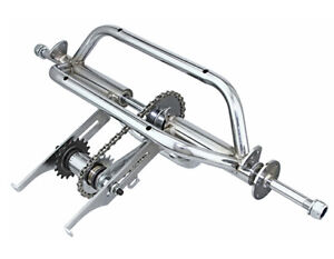 TRIKE CONVERSION KIT 1 SPEED COASTER 5/8 AXLE USED FOR 12/16" BICYCLES IN CHROME