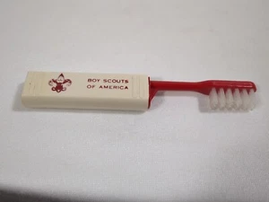 Vintage BSA Boy Scouts of America Tooth Brush Compact Travel  Camping Hiking  - Picture 1 of 6