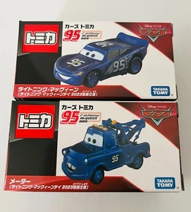 TOMICA Disney Pixar Cars Mater Lightning McQueen Day 2023 Ver. SET Takara Tomy - Picture 1 of 8