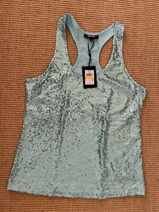 DKNY Sports Back Glitter Tank Size M - Picture 1 of 2