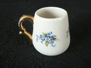 Vintage Bel-Terr Porzellan Becher mit Goldbesatz - Bild 1 von 4