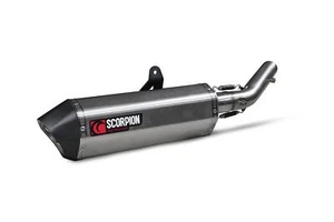 Scorpion Exhaust Serket Slip-on Stainless Yamaha Tenere700 World Raid 2022-2024 - Picture 1 of 5