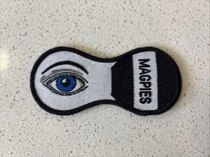 RARO PARCHE DE ABRIGO DE LONA DE COLLINGWOOD URRACAS DE VFL 'URRACA DE UN OJO' COSER EN INSIGNIA - Imagen 1 de 3