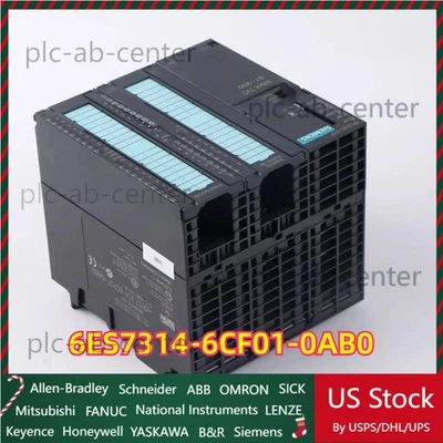 New Siemens 6ES7 314-6CF01-0AB0 6ES7314-6CF01-0AB0 SIMATIC S7-300 CPU 314C-2DP - Image 1 of 4