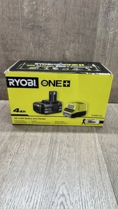 NEW Ryobi 18V ONE+ 4.0Ah Starter Kit Battery and charger R18SK14G - Picture 1 of 2