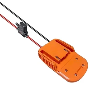 Power Wheels Adapter For AEG For RIDGID 18V Lithium Battery Dock Power Connector - Picture 1 of 12