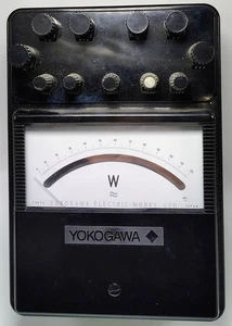Yokogawa Engineering YEW Type 2042 Portable PolyPhase WattMeter 120/240V 5/25A - Picture 1 of 10