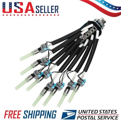 Inyector de combustible Spider Vortec para camioneta Chevy 350Cu FJ504 89060440 8 puertos Foto 1 de 4