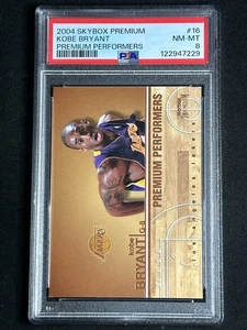 2004 Skybox Premium Performers Kobe Bryant #16 PSA Graded Card Lakers INSERT HOF - Bild 1 von 2