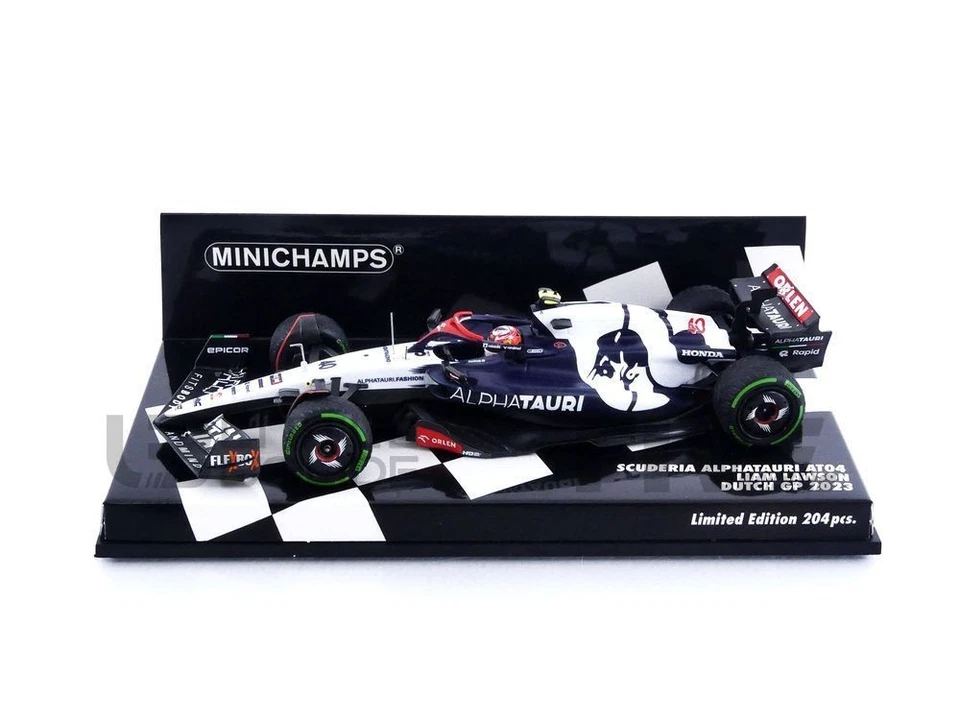 MINICHAMPS 1/43 - ALPHA TAURI AT04 - DUTCH GP 2023 (L. LAWSON ) 417231440 - Image 1 of 1