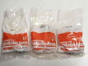 Vgt. 1980s-90s Lot of 3 ALL-LOCK Automotive Ignition Locks - 1445U - NEW NIP - Picture 1 of 3