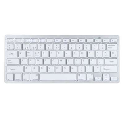 Wireless Spanish Keyboard Ergonomic Lightweight 78 Keys Minority Language - Image 1 of 4