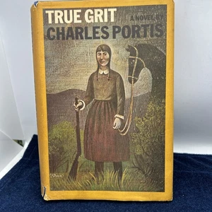 True Grit von Charles Portis Simon & Schuster 1968 American Landscape Adventure - Bild 1 von 14