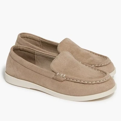 NUEVO Mocasines de gamuza Crewcuts by J.Crew para niños en color tostado polvoriento talla 5 Foto 1 de 4