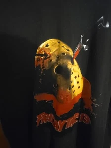 1997 Vintage Friday The 13th Made In Vintage Horror T Size XL - Picture 1 of 24