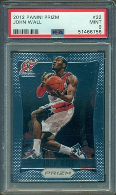 2012 PANINI PRIZM ДЖОН СТЕНЫ #22 PSA 9 - Изображение 1 из 2