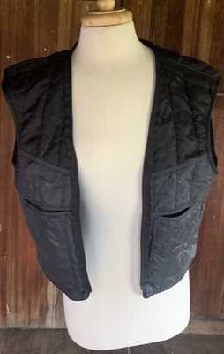 Chaleco utilitario acolchado negro para hombre Triumph Motorcycles talla 48/58 forrado de nailon Foto 1 de 4