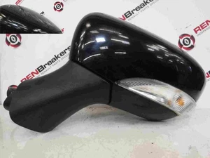 Renault Clio MK4 2013-2019 Passenger NS Wing Mirror Black 963026829R - Picture 1 of 2