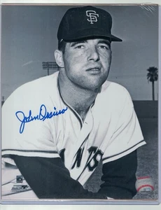 JOHN ORSINO Signed 8x10 Photo Historic Autographs COA Autograph SF Giants - Picture 1 of 2