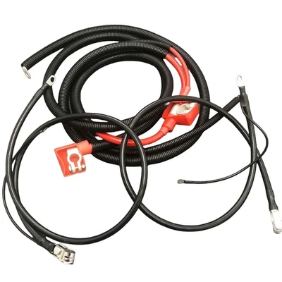 Kit de cable de arranque batería negativo y positivo Powerstroke 1994-97 FIT Ford 7.3L Foto 1 de 4