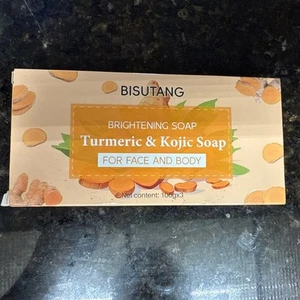 Turmeric Kojic Acid Soap 100g – Skin Whitening & Brightening Bar - Picture 1 of 2