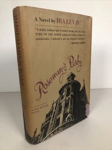 ROSEMARY'S BABY, Ira Levin, 4th Printing, August 1967, Random House HC/DJ - Picture 1 of 16