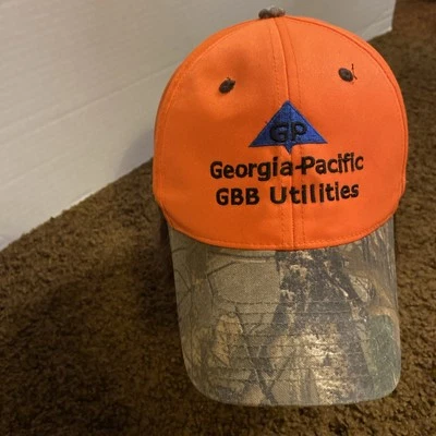 Georgia-Pacific GP Sombrero Camuflaje GP GBB Utilidades Camuflaje Ajustable Snapback Foto 1 de 4