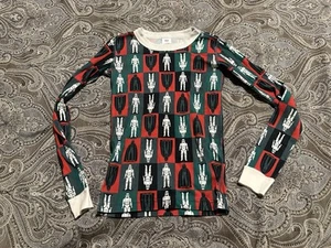 Hanna Andersson Star Wars Pajama PJ Top Stormtrooper Size 150/ 12 Organic Cotton - Picture 1 of 3