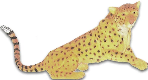 Réplica de estatuilla modelo juguete animal salvaje acostado guepardo AAA 53011 - NUEVO EN PAQUETE Foto 1 de 1