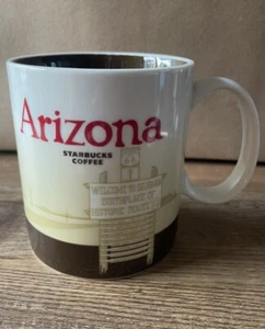 Starbucks Mug Arizona Collectors Series 16oz Coffee Cup Global Icon Route 66 - Picture 1 of 5