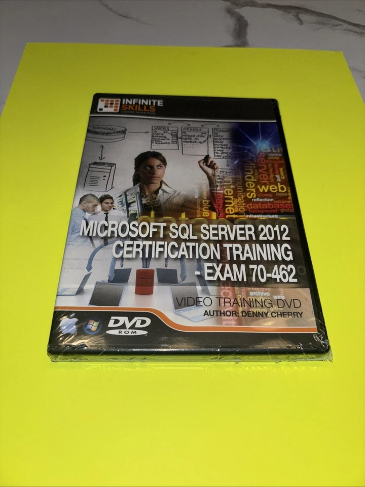 INFINITE SKILLS:SQL SERVER 2012 VIDEO DVD de entrenamiento Foto 1 de 4