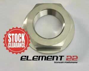 SUZUKI GSXR750 1994 HEADSTEM NUT TITANIUM M22X1.00MM M22 FLANGED NUT - Picture 1 of 2