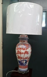 Chelsea House Table Lamp 31 1/2" tall, Clear Acrylic Base - Picture 1 of 7