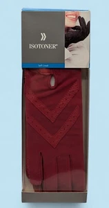 Vintage Isotoner Self Lined RED Women's One Size Gloves - Picture 1 of 3