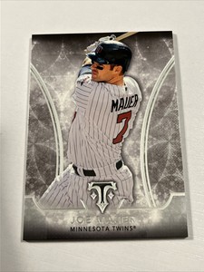 2015 Topps Triple Threads Joe Mauer - #35 Minnesota Twins