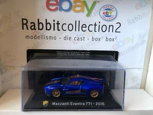 DIE CAST “ MAZZANTI EVATRA 771 - 2016 " SUPERCARS SCALA 1/43 - Imagen 1 de 2