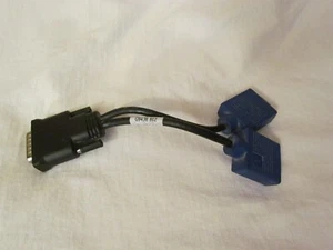 Used Video Y Splitter DMS-59 pin Male to Dual DVI Female Cable Molex VGA adapter - Picture 1 of 3