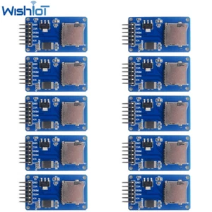 10pcs Micro SD TF Memory Card Reader Module with SPI interface For Arduino - Picture 1 of 5
