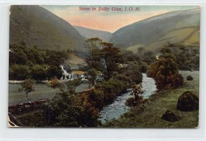 Isle of Man - Scene in Sulby Glen - Publ. The Norris Meyer Press 669 - Picture 1 of 2