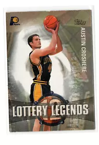 2001-02 Topps Lottery Legends Austin Croshere #LL12 Indiana Pacers NBA Insert RC - Picture 1 of 2