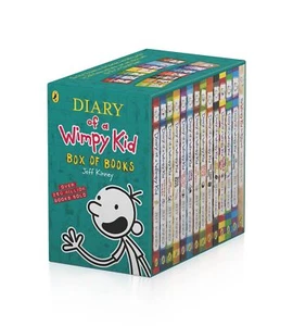 Diary of a Wimpy Kid: The Box of Books by Jeff Kinney 2022 Paperback 14 Book NEW - Picture 1 of 6
