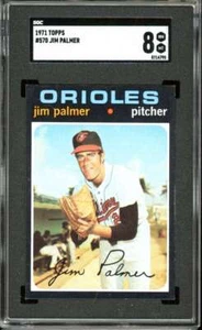 1971 Topps #570 Jim Palmer Orioles HOF SGC 8 NM-MT - Picture 1 of 2