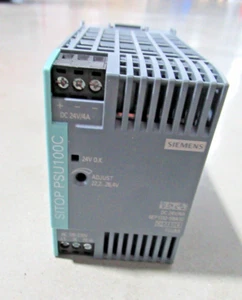 Siemens 6EP1332-5BA10 Power Supply 120-230V AC (110-300 V DC) output: 24 V DC/4A - Picture 1 of 4