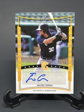 2014 Leaf Perfect Game Showcase Auto Gold /50 Jacob Corso #A-JC1 Auto