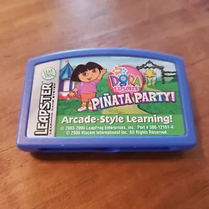 Leapfrog Leapster Dora the Explorer Piñata Party Nick JR Game Cartridge Only - Picture 1 of 2