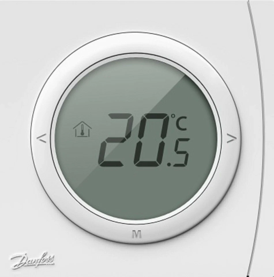 Danfoss BasicPlus² WT-D Raumthermostat Digital Unterputz 230 V Fußbodenheizung  - Bild 1 von 1
