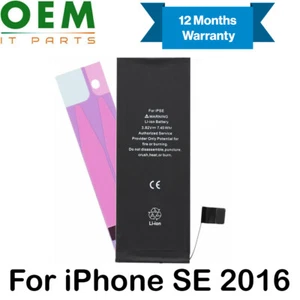 For iPhone SE 2016 Battery Replacement High Capacity Long Life 1950mAh 3.82V New - Zdjęcie 1 z 4