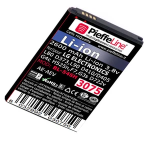 batteria 2600mAh Litio per LG L Bello D331 D335 D337 tipo: BL-54SH - Imagen 1 de 1