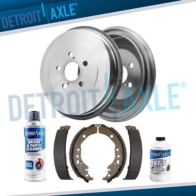 Rear Brake Drums and Brake Shoes Kit fits for 2009 - 2019 Toyota Corolla - Image 1 of 4